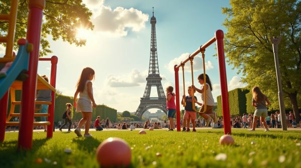 Quelles sont les meilleures options de parc urbain pour enfants à Paris ?